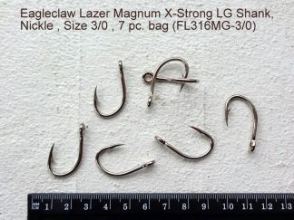 Eagleclaw, size 3/0   (7 stk)