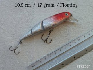 3 delt wobbler, 10,5 cm / 17 gram.