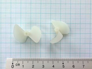 Nylon propeller, 2 stk. (Diameter ca. 2,6 cm)