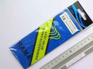 Forfang med 5 x 1/0 kroge, neon gul med UV -- x 1