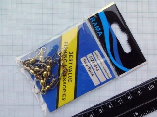 Barrel Svirvel med Scandi Snap (5*3)
