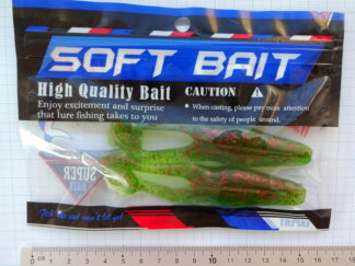 Softbait, 2 'frøer' med paddle ben.