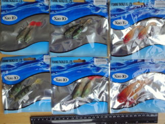 Softbait,  12 stk.  5,5 gram og 11,5 gram.      ( -DK)