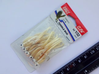 Paddle bug jig hoveder, 6 stk. ( -DK)