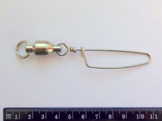 Ballbearing swivel med coastlock snap, størrelse 10  (3 stk)