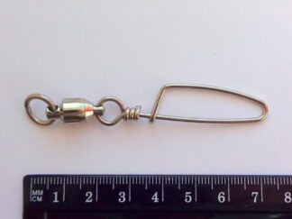 Ballbearing swivel med coastlock snap, størrelse 7 (3 stk)