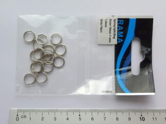 Fjeder Spring ringe i rustfrit stål, 16 stk. pose , diameter 10 mm