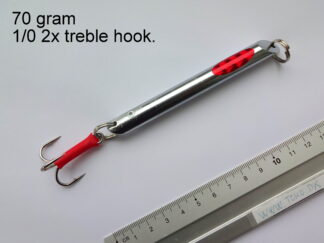 70 gram rør pirk.