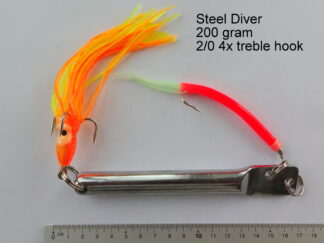 200 gram Steel Diver Pirk