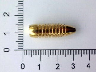 Messing krop / lod.  25 x 8 mm / 7,6 gram --- 11 stk. pose.