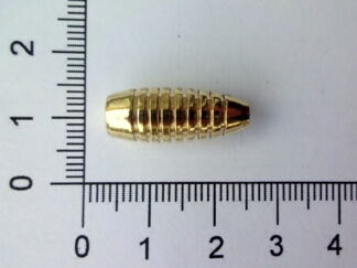 Messing krop / lod.  20 x 8 mm / 5,6 gram --- 14 stk. pose.