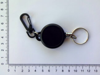 Pin-on-reel , Rustfrit stål. (ABS-Sort)