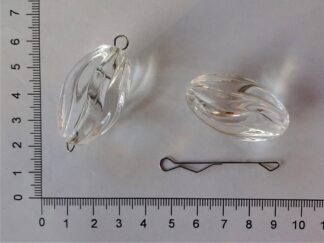 Akryl flåd (Bombarda) med Pin. 10 gram synkende. --- 1 stk.