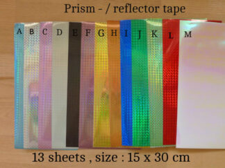 Tape , Prisme, Farve G, 15 x 30 cm (GULD)
