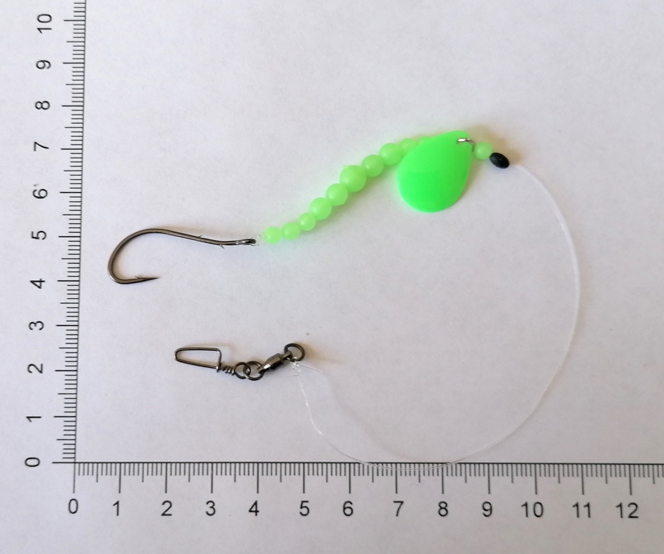 GRØN Fladfiske Tavs. (AllColourTackle) – Grøn-3 – Toko