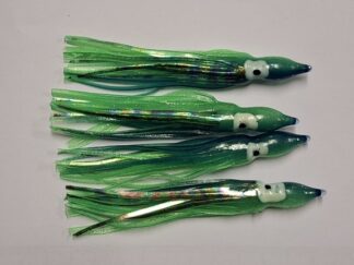 10 cm. sprutter, Grøn - Holografisk (50 stk.)