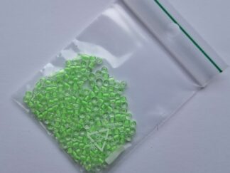 Glas perler (3,5 mm) grøn
