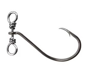 Drop shot kroge. Størrelse 2 ( 3 stk.)
