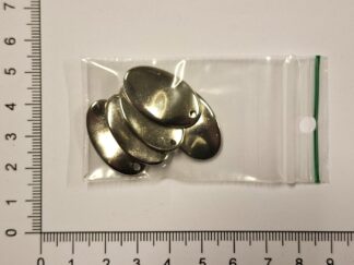 Plastik spinner blade. 26 x 16 mm (5 stk)