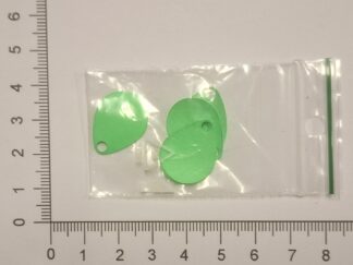 Plastik spinner blade. 20 x 15,5 mm (5 stk)