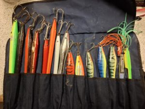 15 brugte pirke, samlet vægt: 5,75 kg.