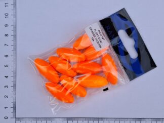 Flydende perler / Flåd , 10 stk. pose Orange (UV) , 13 x 30 mm.